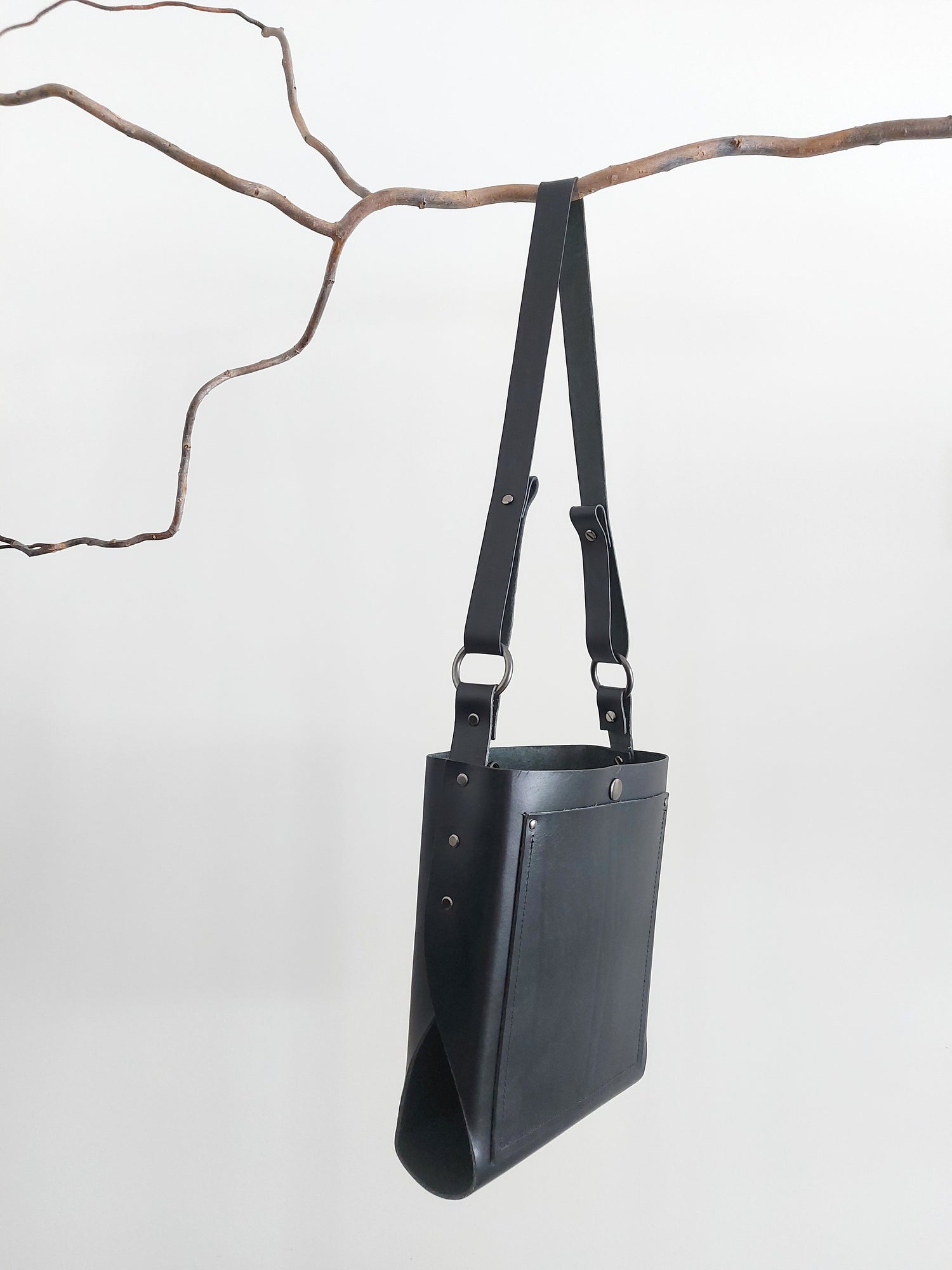 Leather Shell Add-on for Boxy City Bag