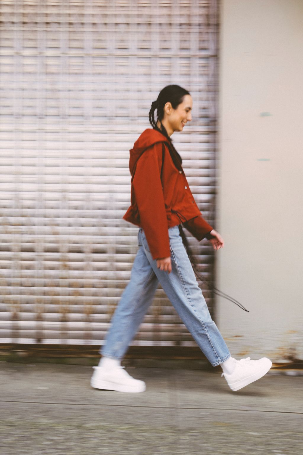 Short City Coat by September Archive. Photographed by Trevor Brady.