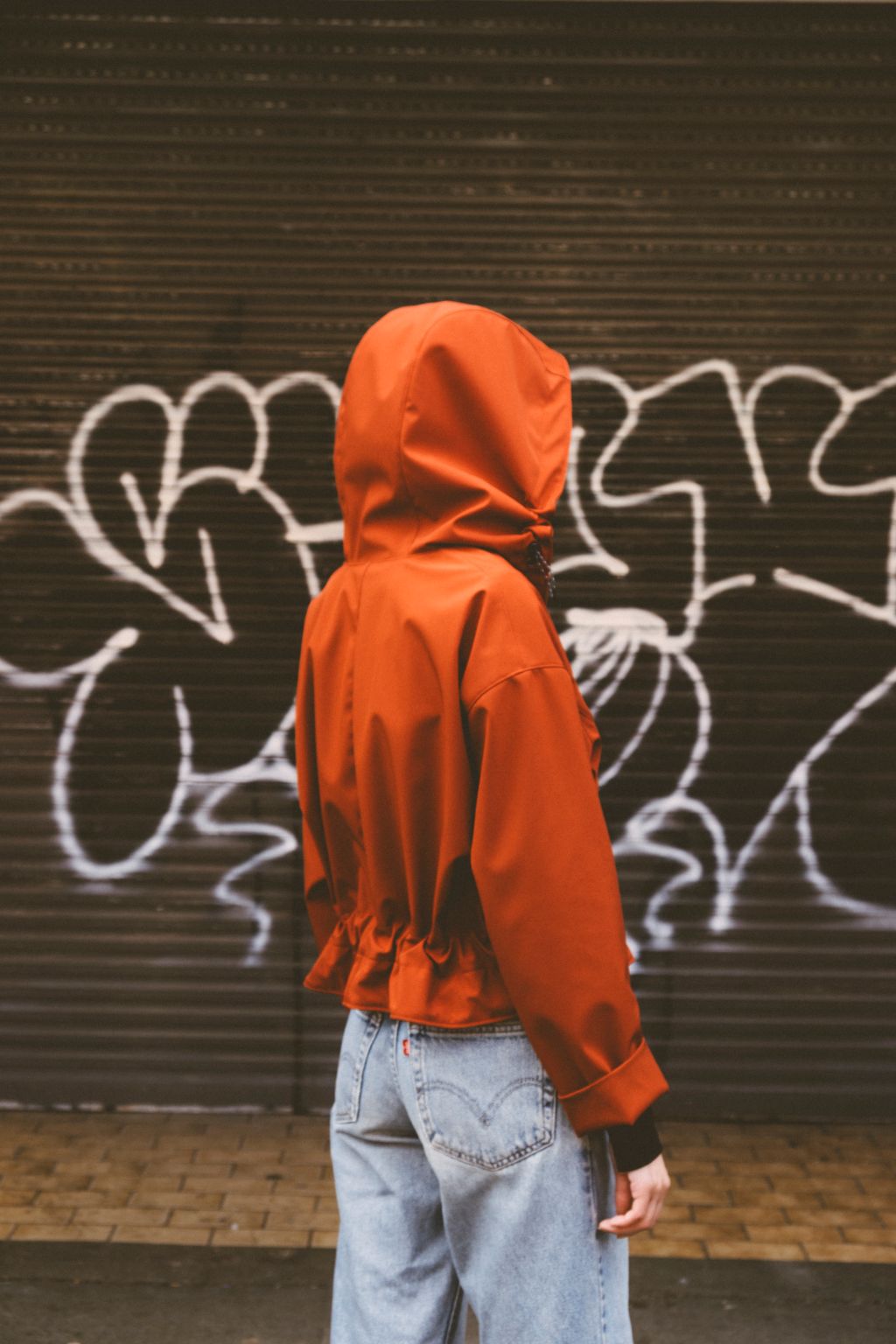 Short City Coat by September Archive. Photographed by Trevor Brady.