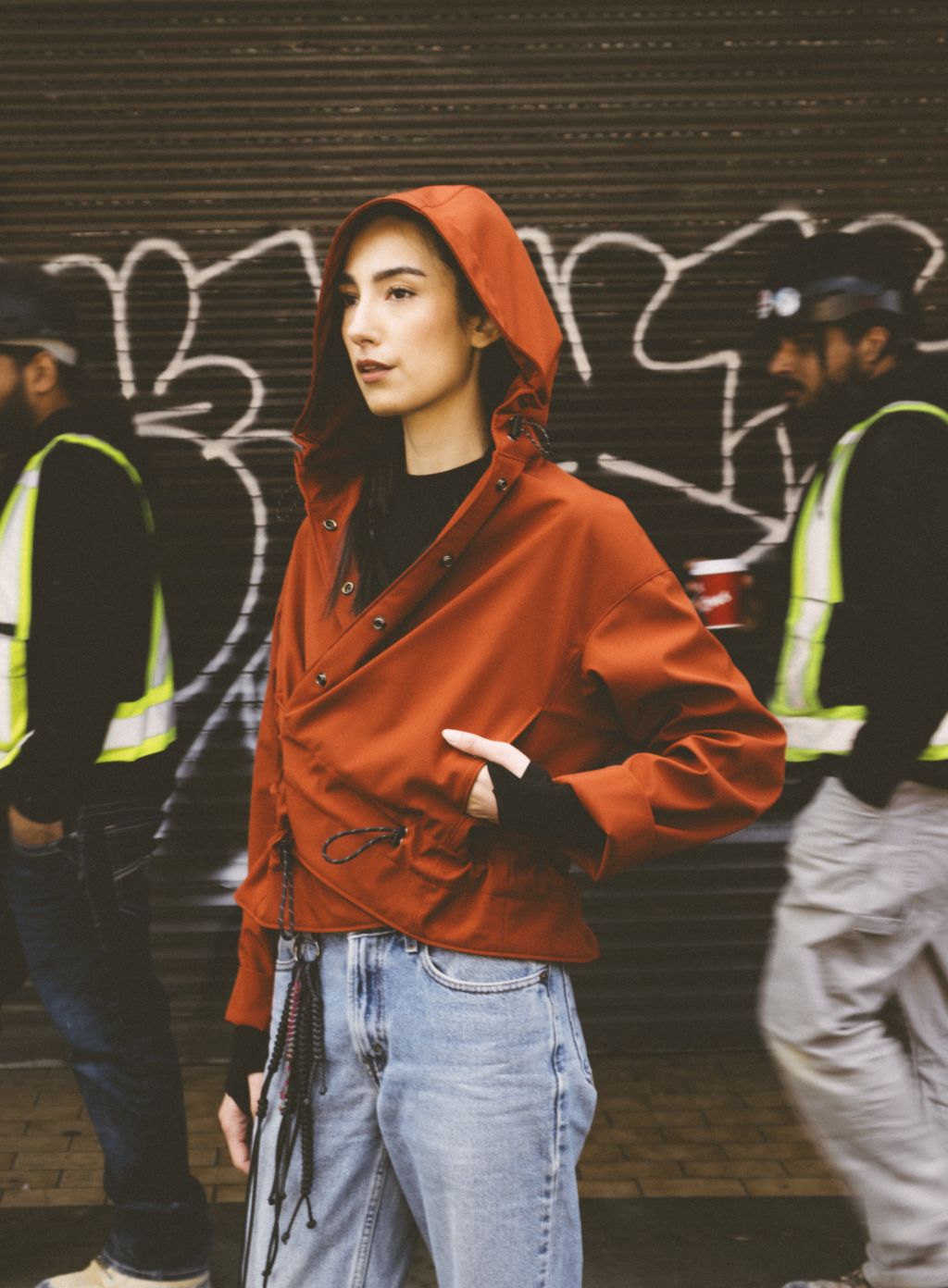 Short City Coat by September Archive. Photographed by Trevor Brady.
