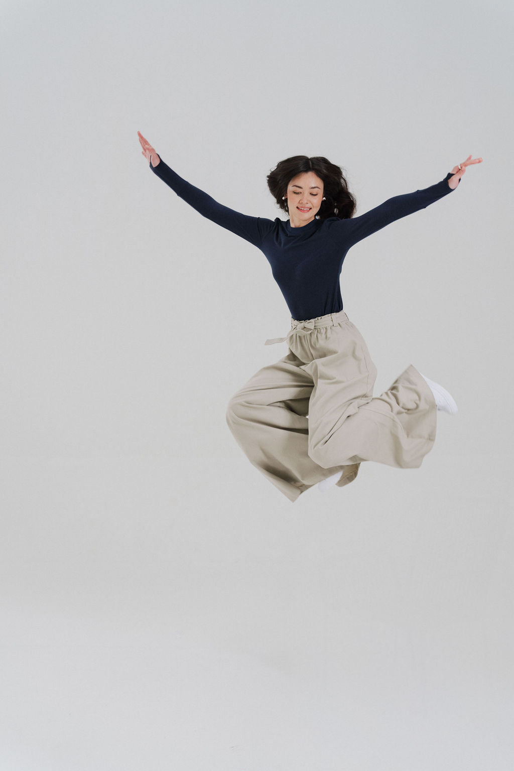 Thumbs up Knit Long Sleeve Shirt