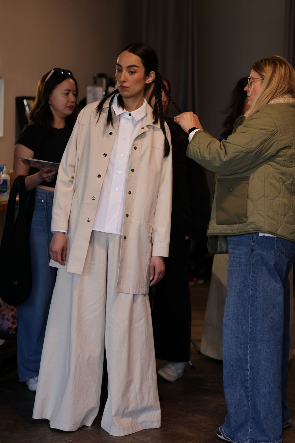 Behind the Scenes with September Archive Apparel. Photographed by Karin Hatch.