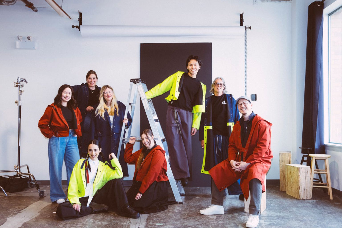 Behind the Scenes with September Archive Apparel. Photographed by Trevor Brady.