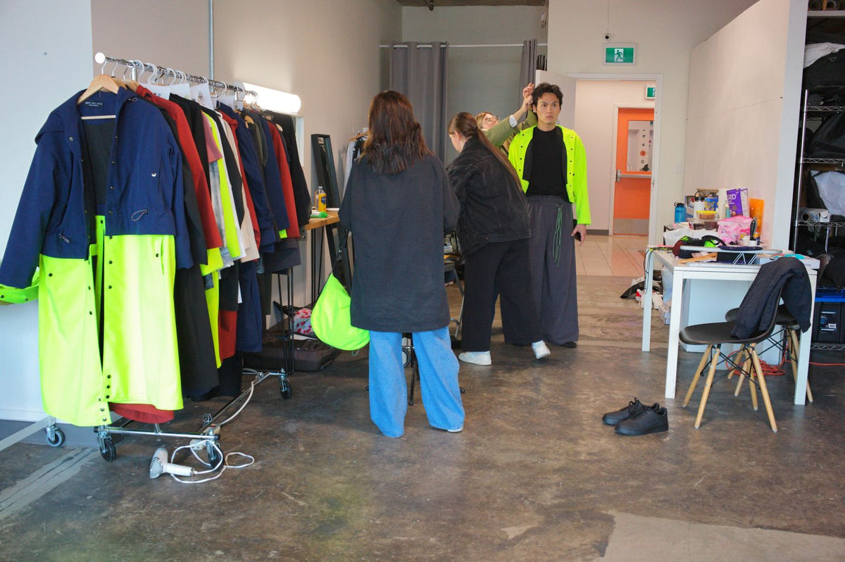 Behind the Scenes with September Archive. Photo by Karin Hatch.