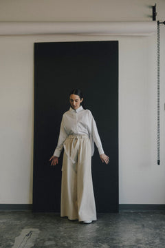 Paper Bag Atelier Pant by September Archive. Photographed by Trevor Brady.