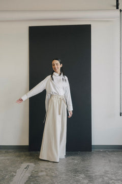Paper Bag Atelier Pant by September Archive. Photographed by Trevor Brady.